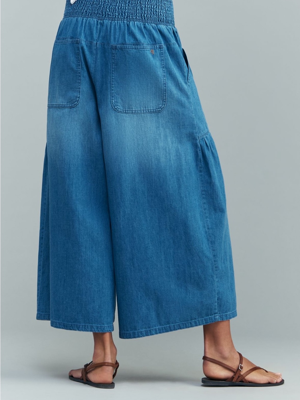 Anthropologie Pilcro Reese Wide-Leg Pull-On Jeans ~ Size / NWT - Picture 6 of 7